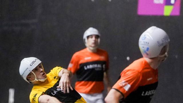 Johan y Gorka Sorozabal superan a Urreisti-López en la liguilla de semifinales del Winter Series.