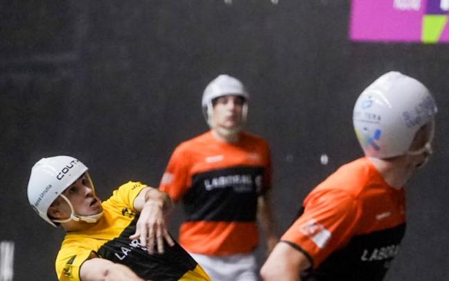 Johan y Gorka Sorozabal superan a Urreisti-López en la liguilla de semifinales del Winter Series.