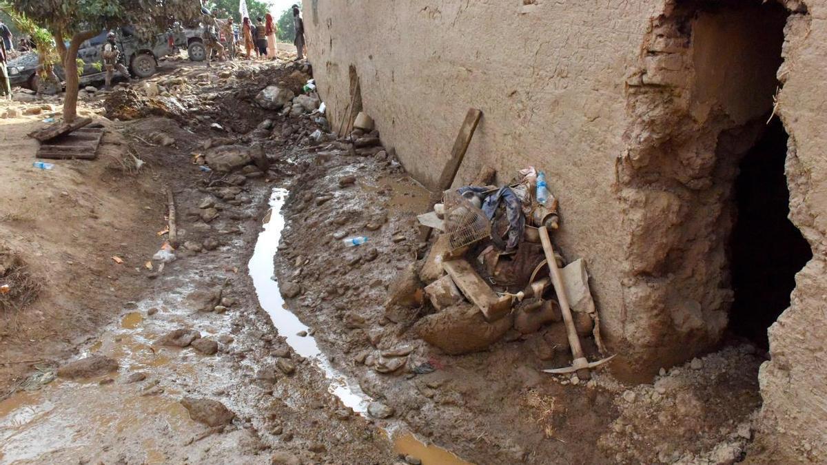 Imágenes de algunos de los destrozos ocasionados por las inundaciones en Afganistán