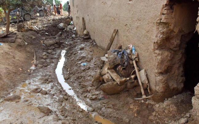 Imágenes de algunos de los destrozos ocasionados por las inundaciones en Afganistán