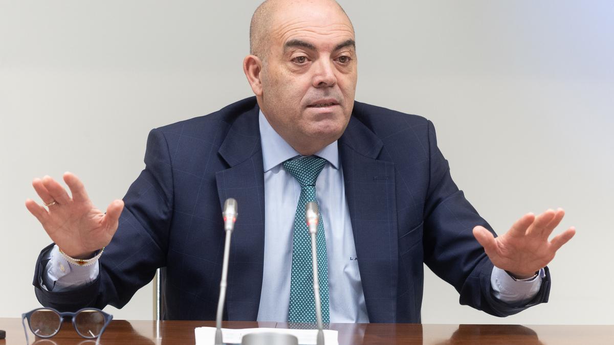 El presidente de ATA, Lorenzo Amor.