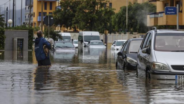 Inundaciones en la zona de la Safor.