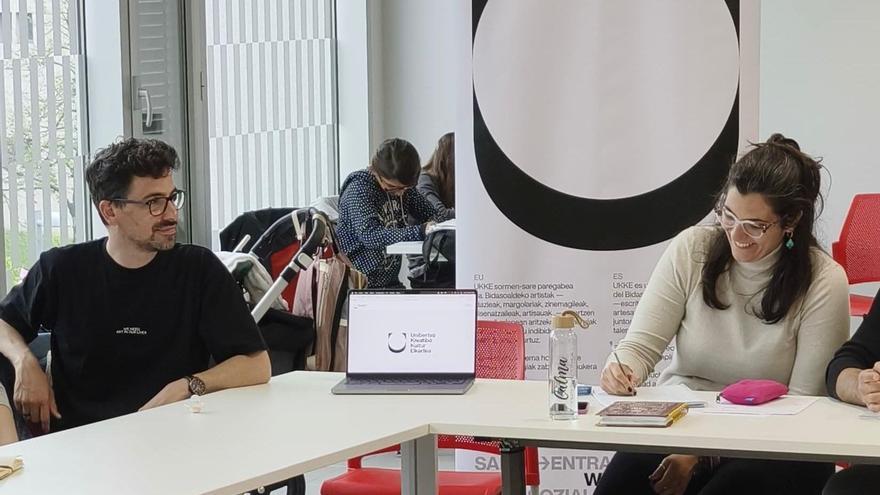 Iñigo Coello e Itziar Sistiaga, dos de los impulsores de UKKE