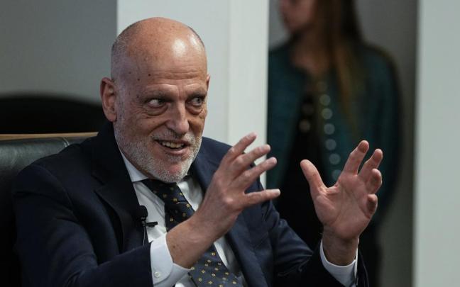 Javier Tebas, presidente de LaLiga en una foto de archivo.