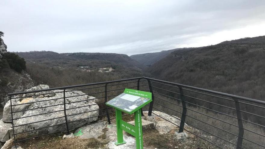 Mirador de Atabarri en Musitu.