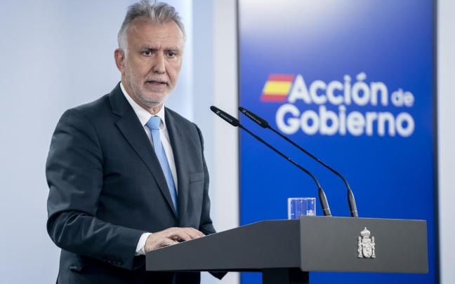 El ministro de Política Territorial y Memoria Democrática, Ángel Víctor Torres