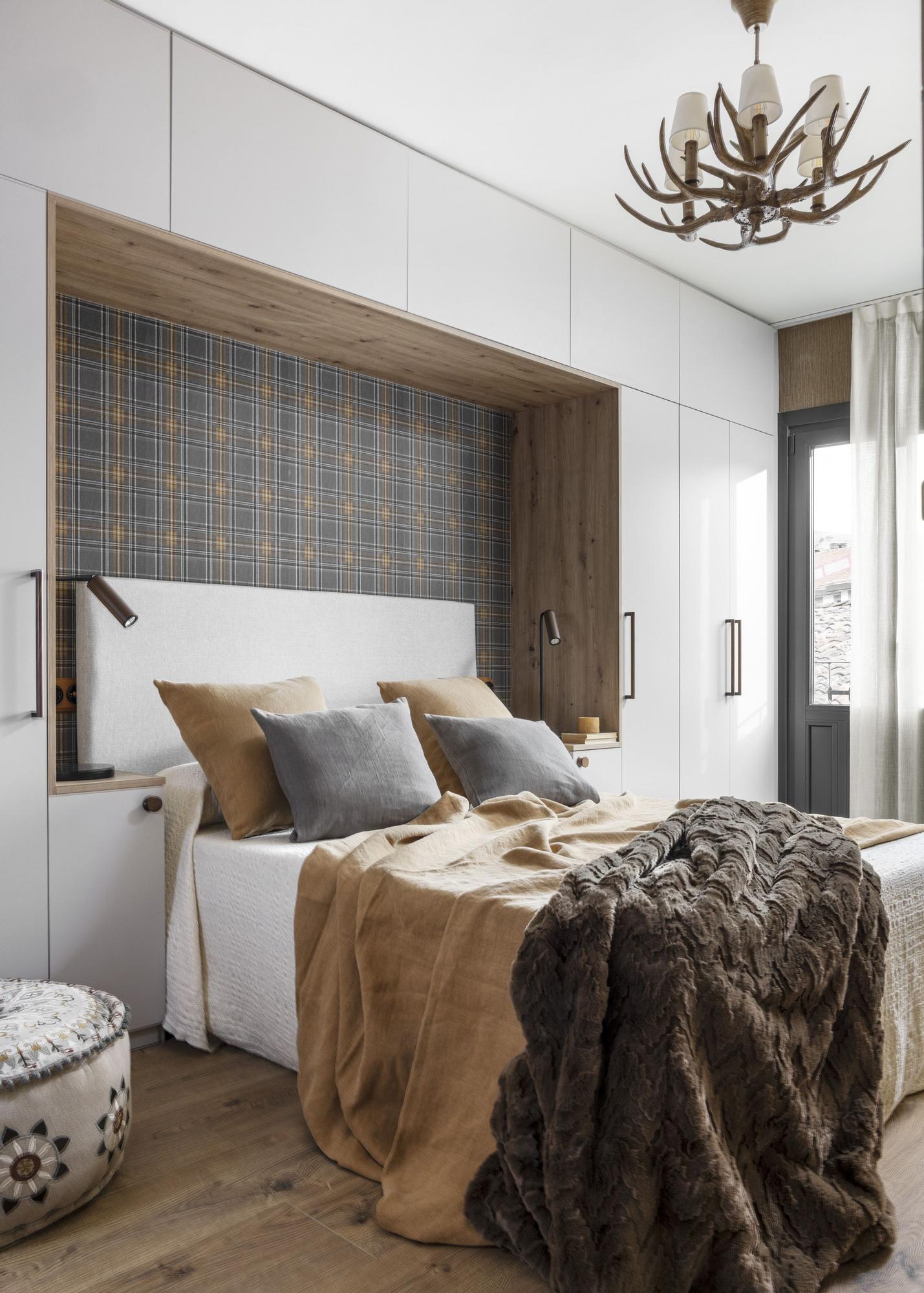 El dormitorio principal.