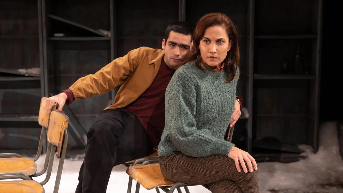 Toñi Acosta fue una de las actrices protagonistas de las Jornadas de Teatro de Eibar