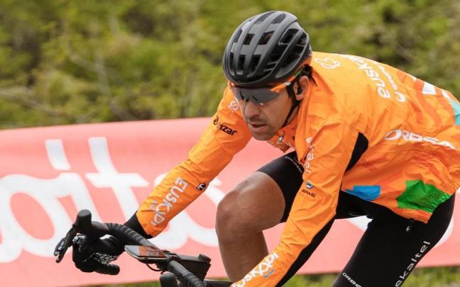 Mikel Iturria, en una imagen de una prueba anterior.