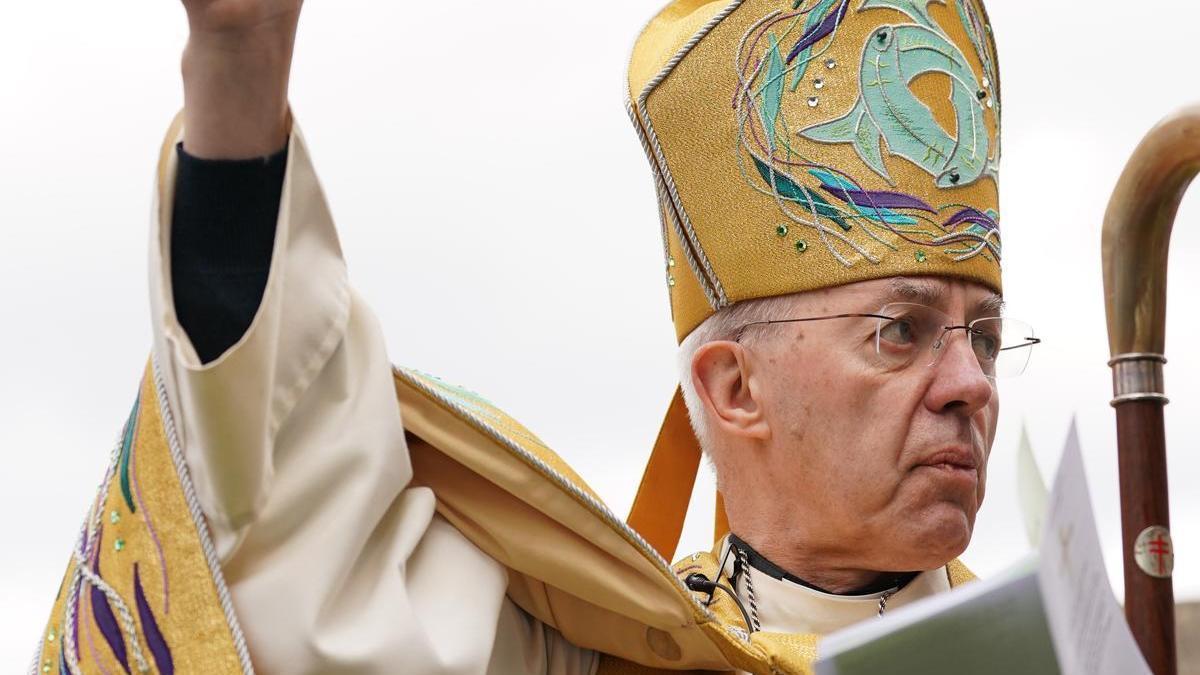 El arzobispo de Canterbury, Justin Welby.