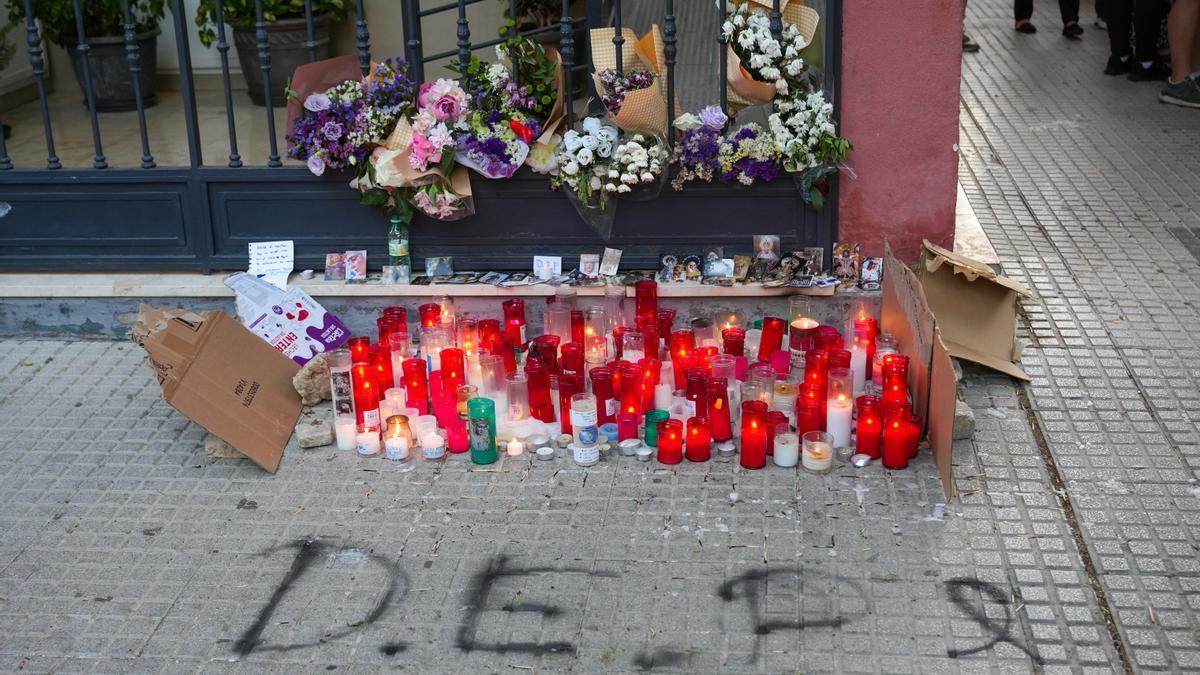 Ofrenda en Sevilla.