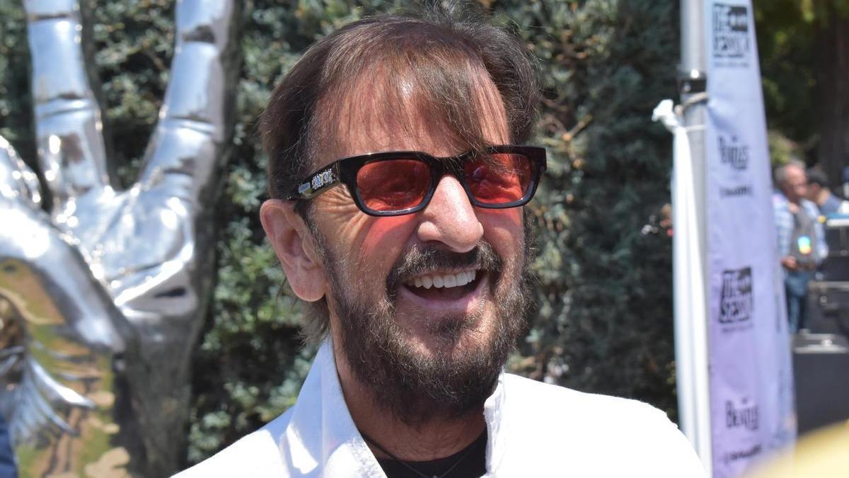 El icónico baterista de The Beatles, Ringo Starr.