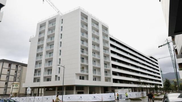 Viviendas dotacionales de Salberdin en Zarautz.