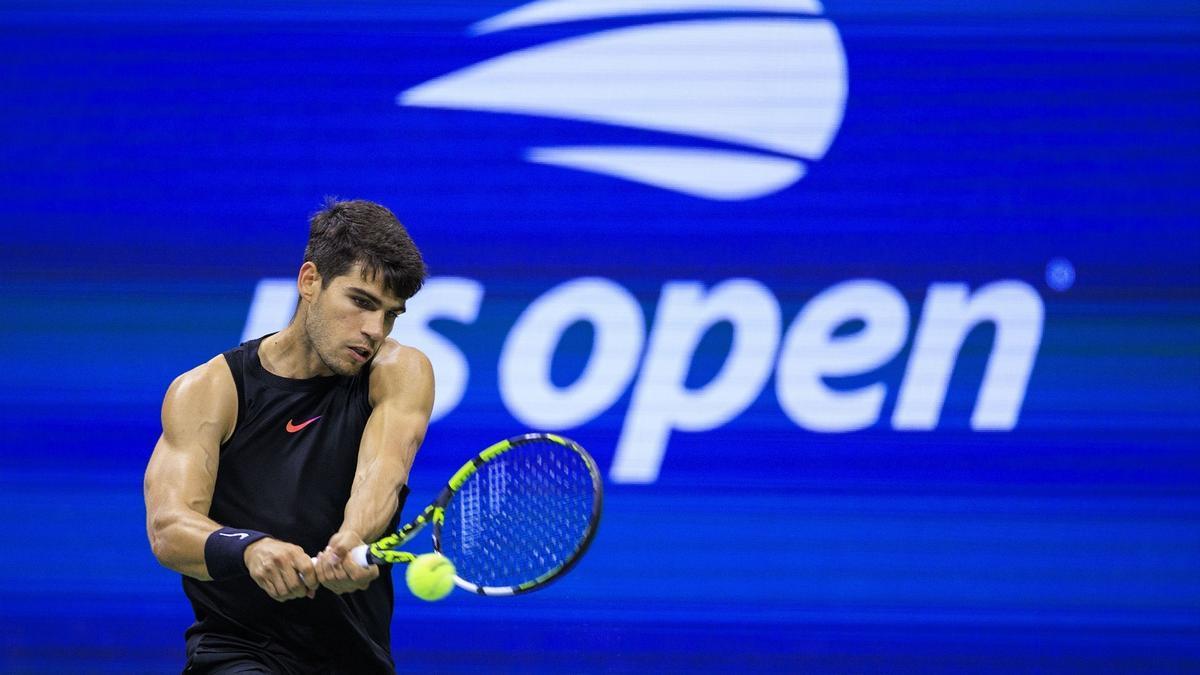 Alcaraz cae en la segunda ronda del Abierto de EEUU.