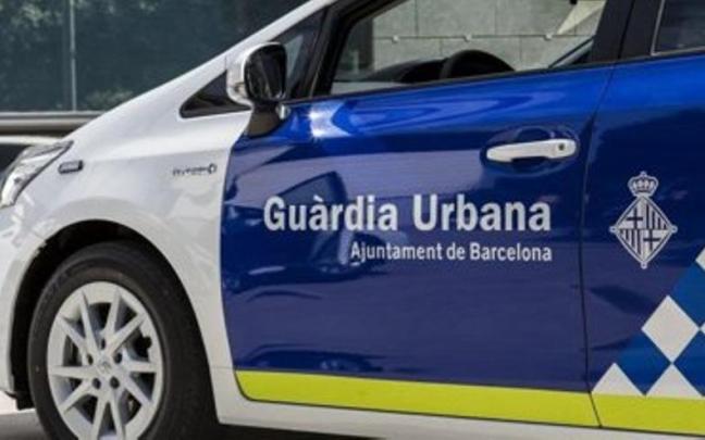 Coche patrulla de la Guardia Urbana de Barcelona