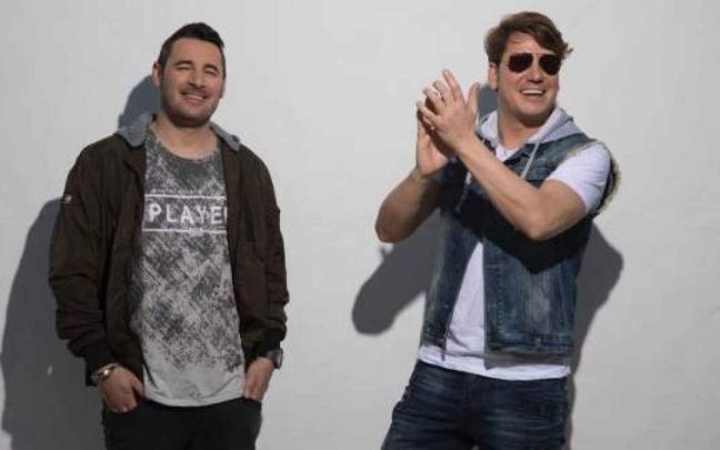 Andy es el de la izquierda y Lucas, el de la derecha.