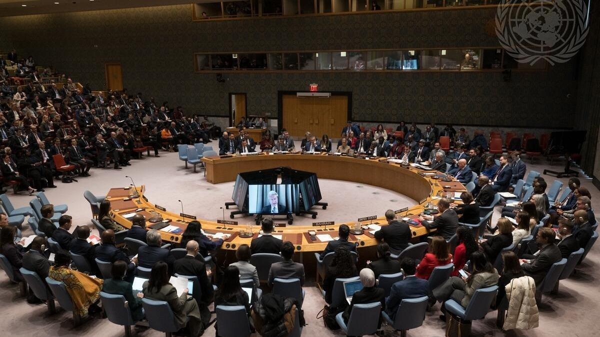 Sesión extraordinaria del Consejo de Seguridad de la ONU sobre la situación en Venezuela
