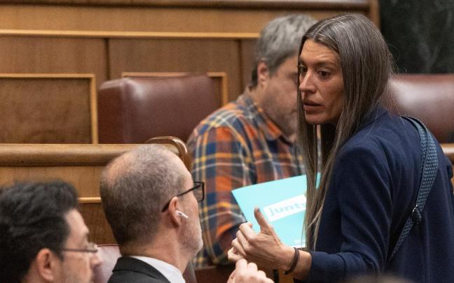 La portavoz de Junts en el Congreso de los Diputados, Míriam Nogueras
