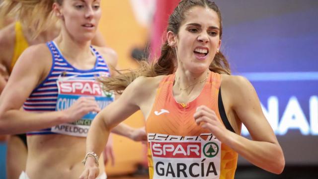 La atleta palentina Marta García