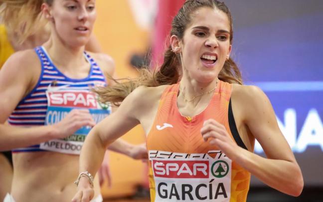 La atleta palentina Marta García