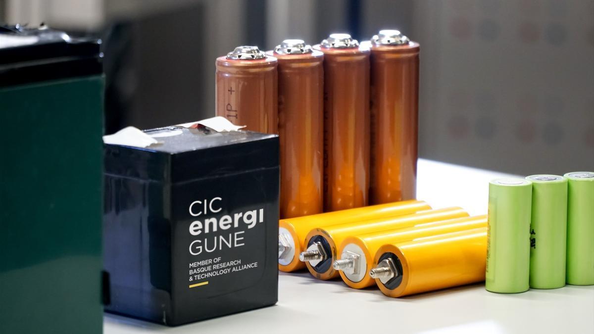 Prototipos de baterías de CIC energiGUNE.