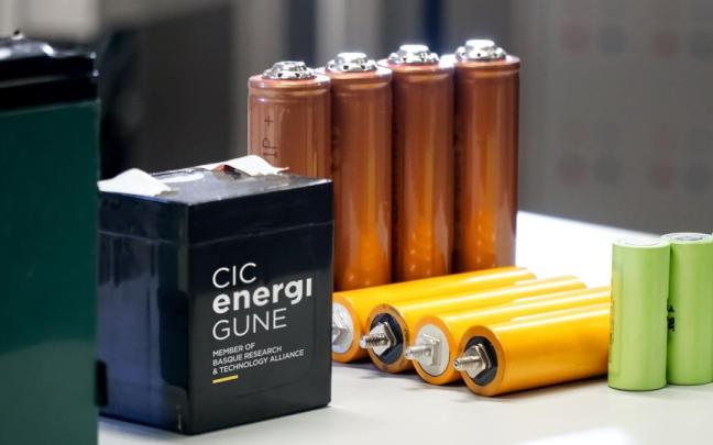Prototipos de baterías de CIC energiGUNE.