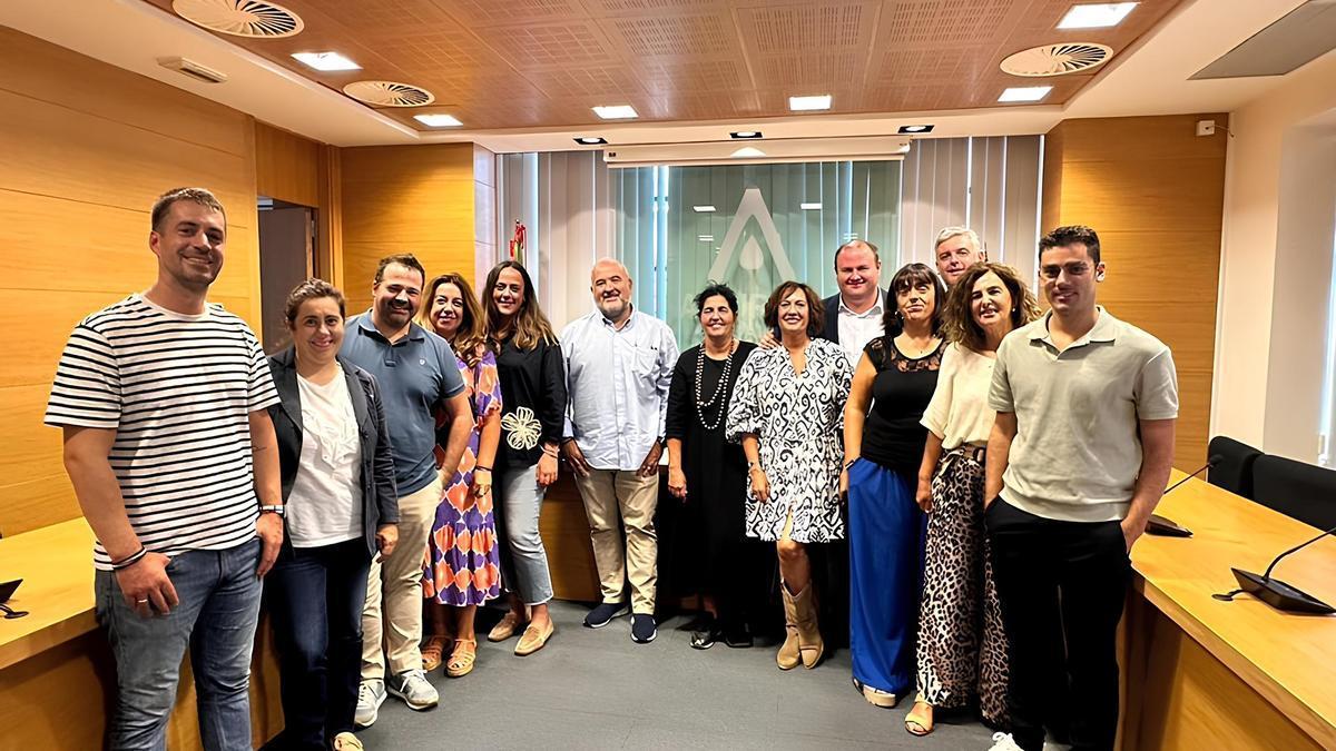 El Grupo Juntero EAJ-PNV en la Cuadrilla de Aiaraldea tras una reunión en Amurrio
