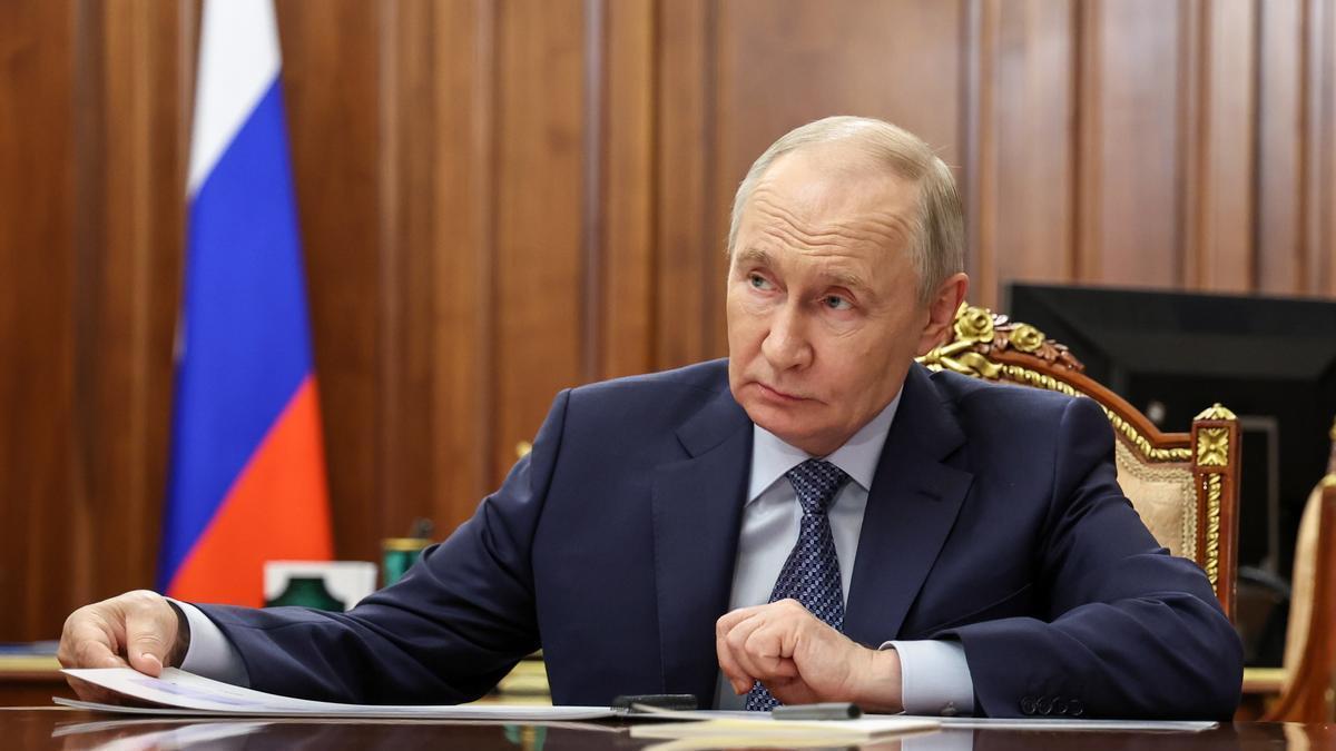 El presidente ruso, Vladimir Putin