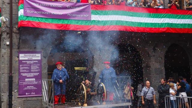 Un cañonazo anunciará el inicio de las fiestas de Santiago y Santa Ana en Soraluze.