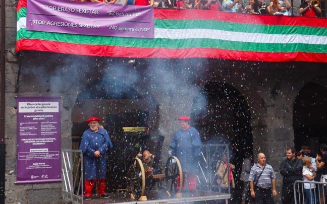 Un cañonazo anunciará el inicio de las fiestas de Santiago y Santa Ana en Soraluze.