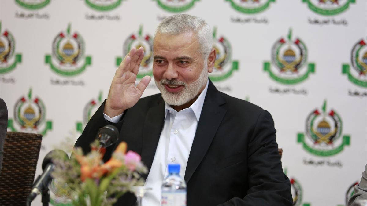 El líder del brazo político de Hamás, Ismail Haniye.