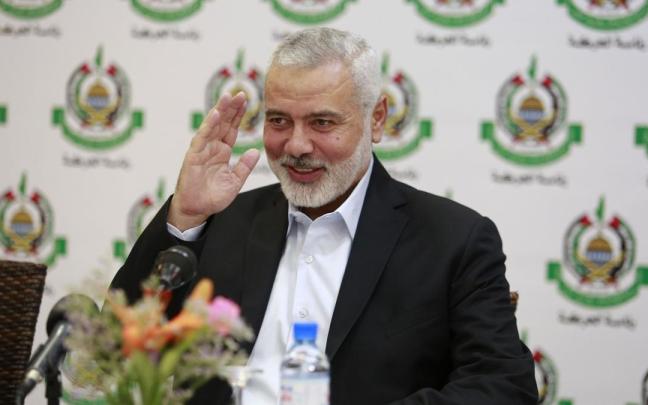 El líder del brazo político de Hamás, Ismail Haniye.