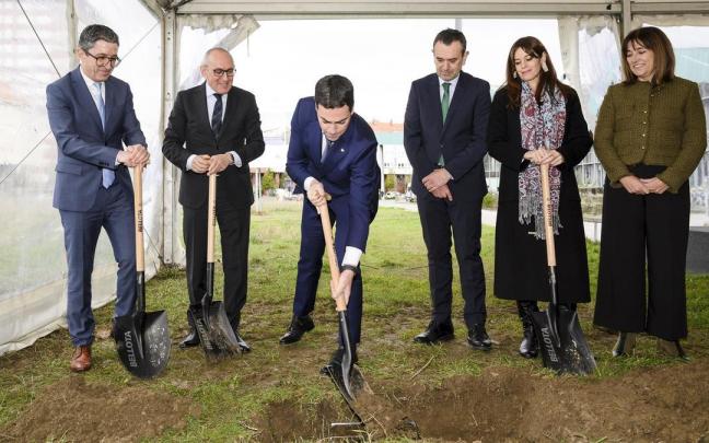 EDA Drinks & Wine Campusen Gasteizko egoitza eraikitzen hasi dira.