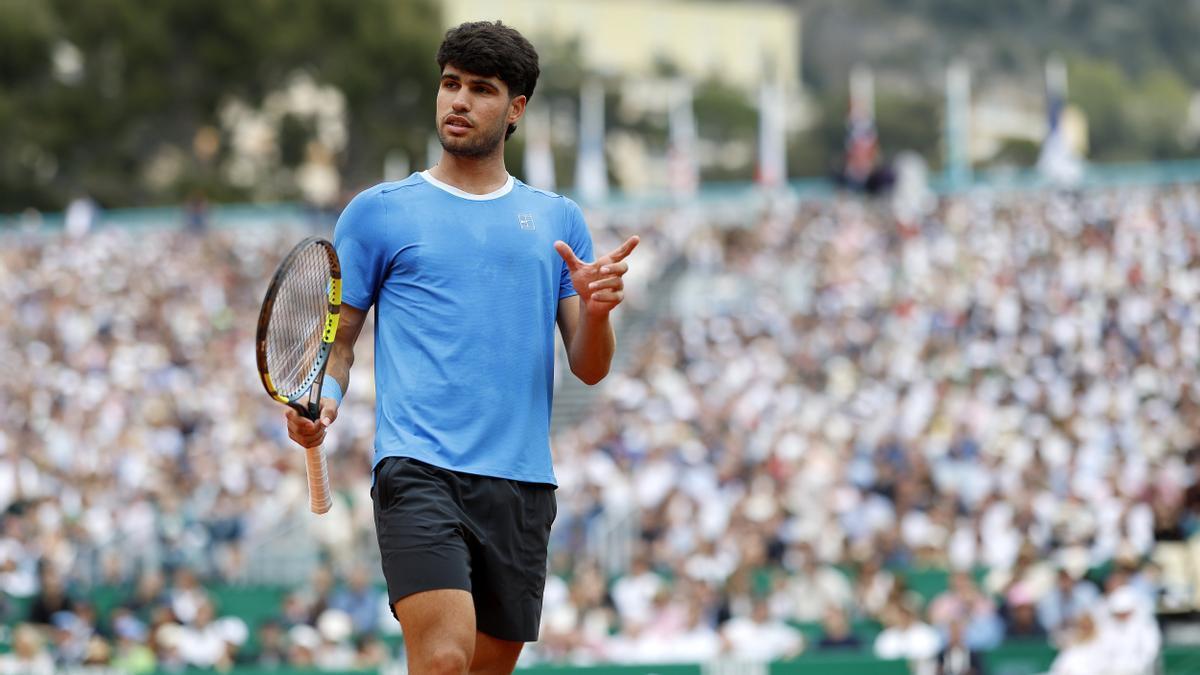 El tenista Carlos Alcaraz