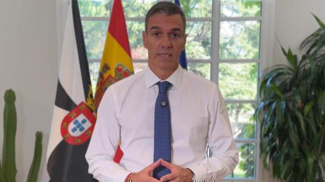 Sánchez, en el vídeo que ha compartido.