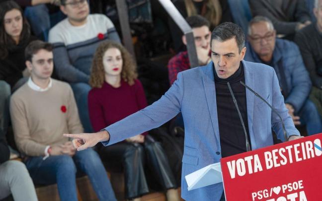 Pedro Sánchez ha hecho el anuncio en un acto lectoral en Galicia.