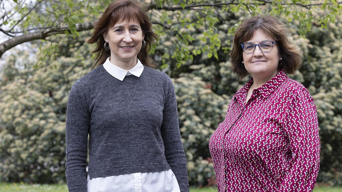 Maria Victoria Urruzola y Ana Mendieta.