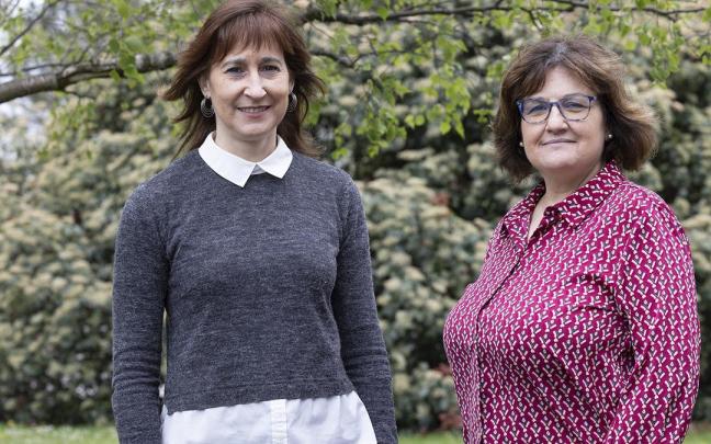 Maria Victoria Urruzola y Ana Mendieta.