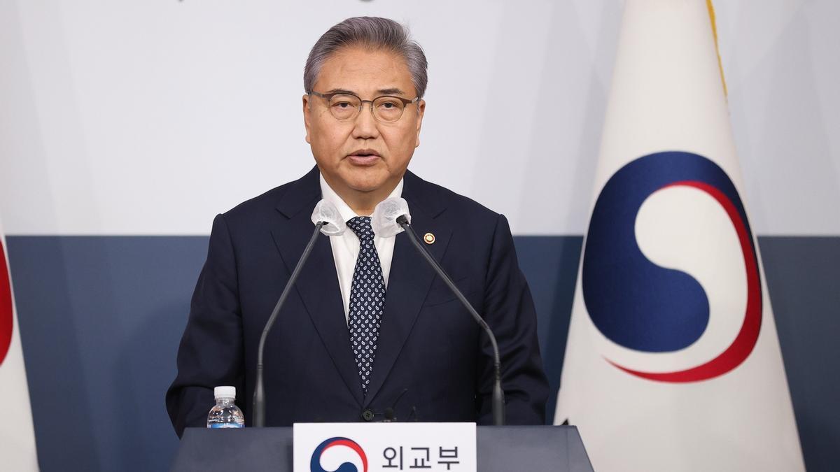 El ministro surcoreano de Exteriores, Park Jin.