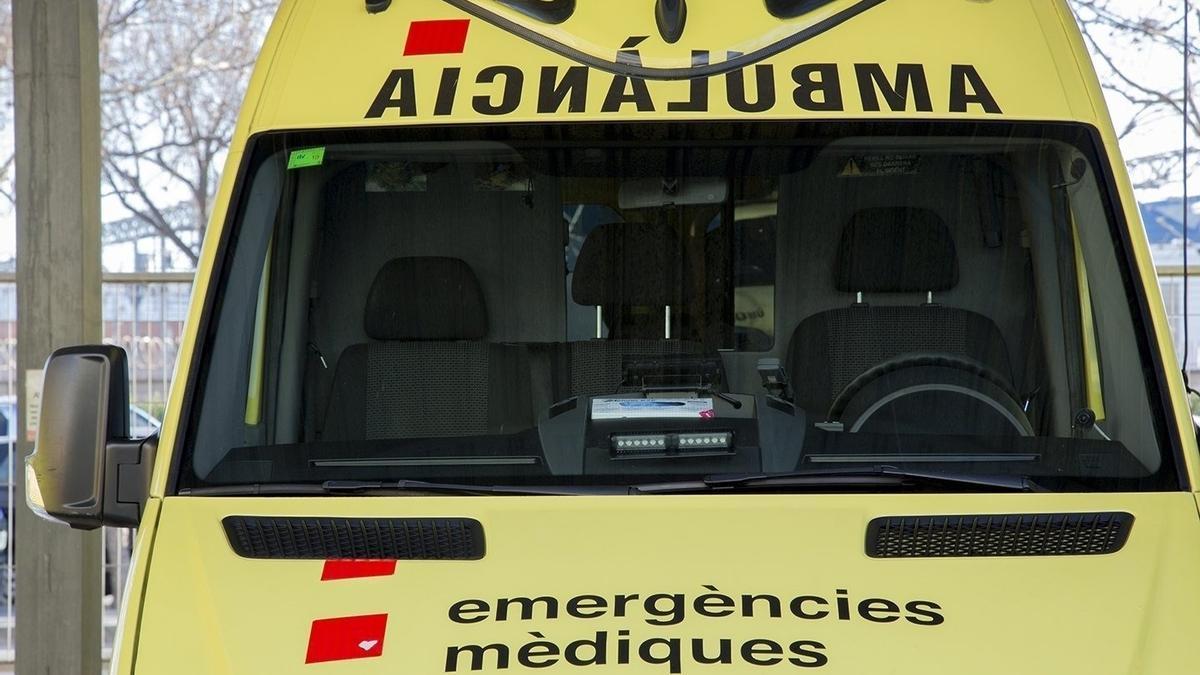 Ambulancia del servicio de Emergencias de la Generalitat