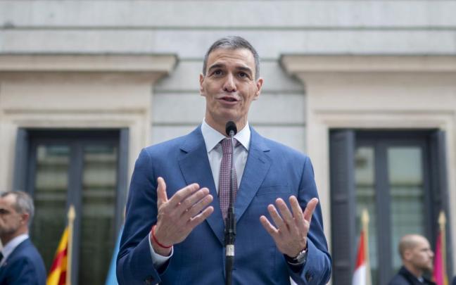 El presidente del Gobierno, Pedro Sánchez