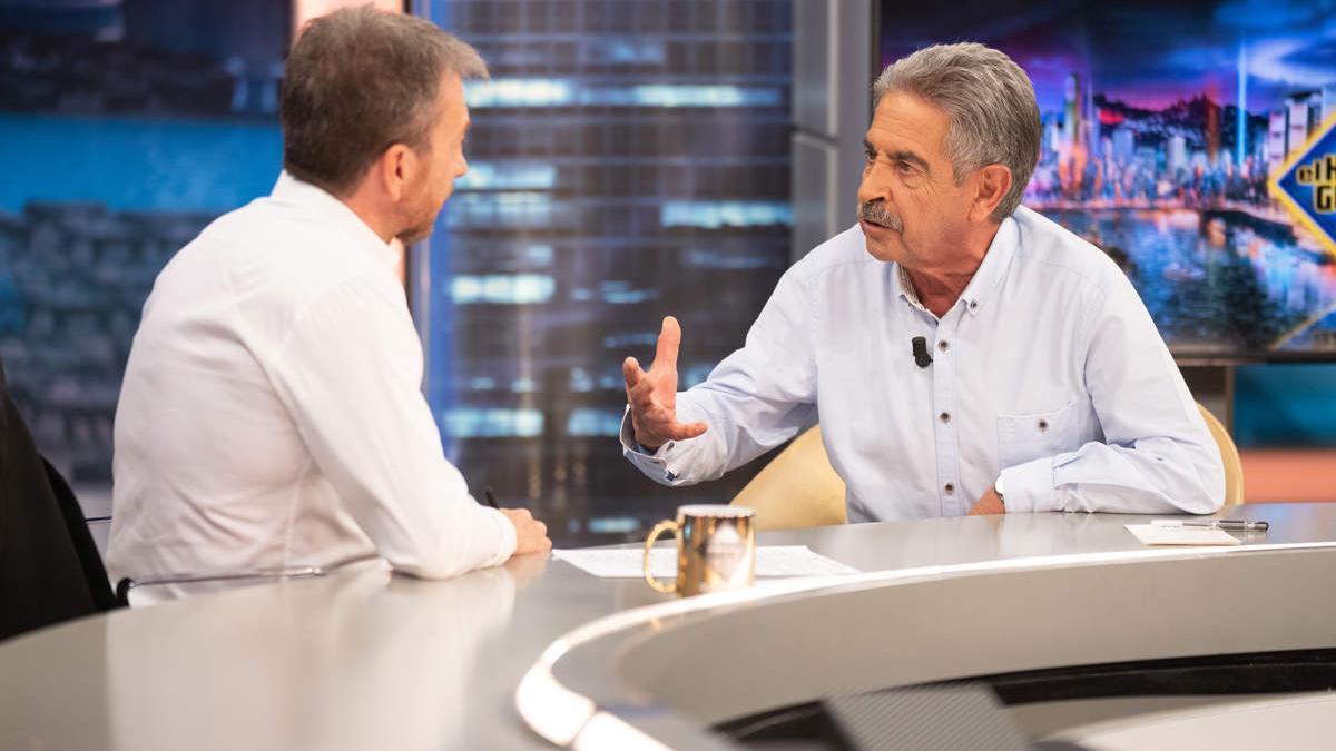 Miguel Ángel Revilla en 'El Hormiguero'.