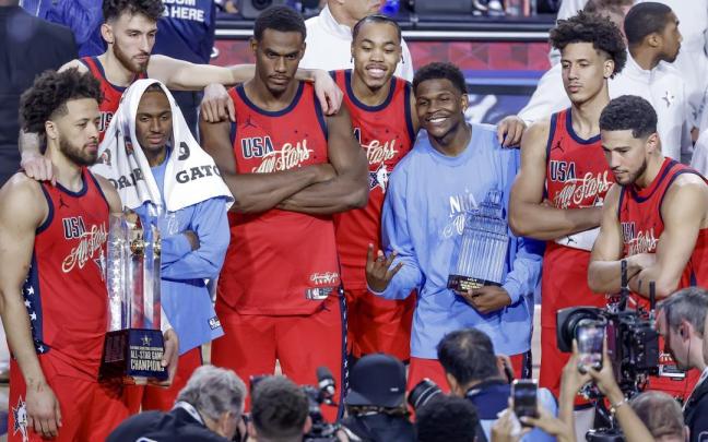 El Team Stars, conformado por jóvenes talentos estadounidenses de la NBA, se impuso en el All Star Game.