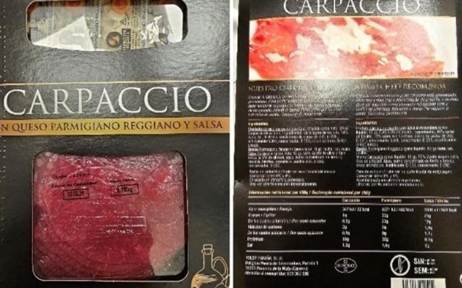 El producto afectado.