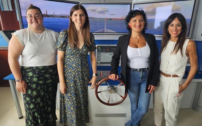 Presentación del programa ‘EnpleGU: Embarcate’ en la Escuela de Náutica.