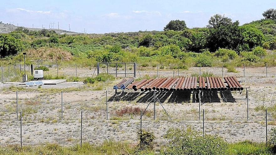 Zona de Subijana donde se llevó a cabo el sondeo exploratorio en busca de gas.