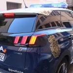 Un vehículo de la Policía Nacional.