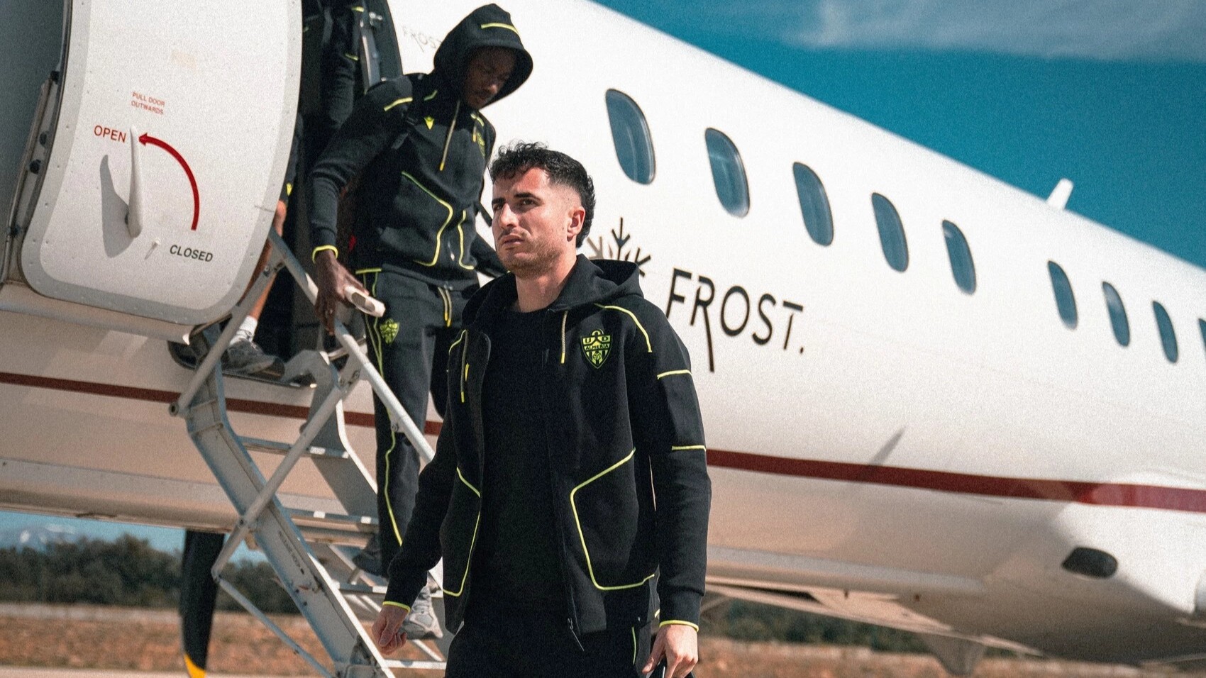 Morcillo aterrizó con buen pie durante el pasado mercado invernal en el cuadro almeriense. / FOTOS UD ALMERÍA