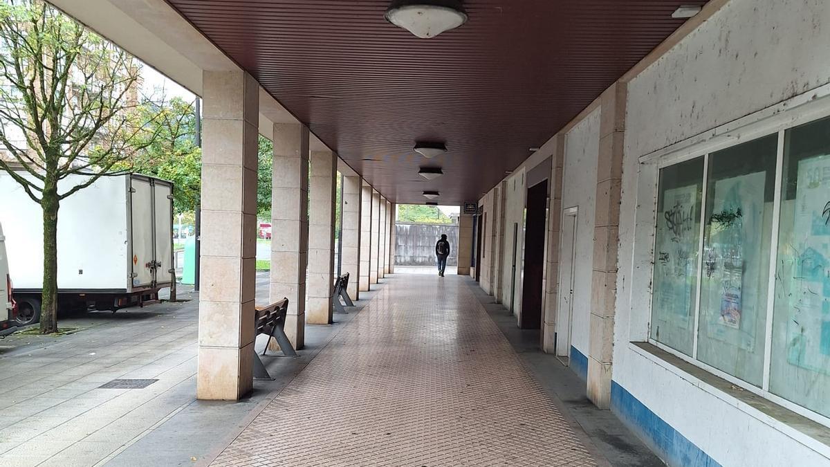 Uno de los puntos donde se intervendrá para evitar resbalones.