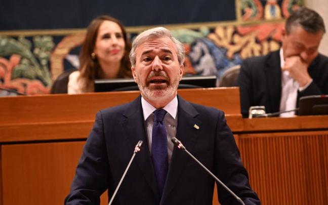 El presidente del Gobierno de Aragón en funciones, Jorge Azcón.